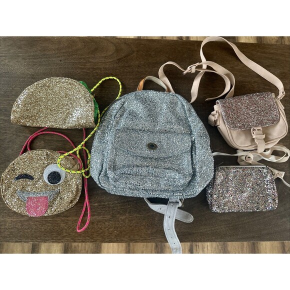 Jcrew Crewcuts/zara Girls glitter Purses - Picture 1 of 10